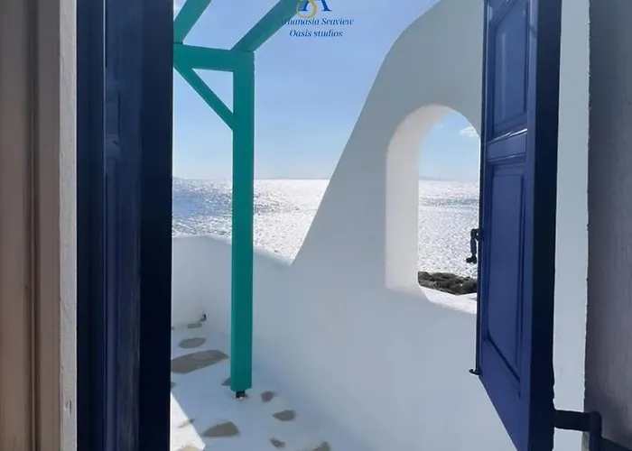Mykonos Athanasia Seaview Oasis By The Port *