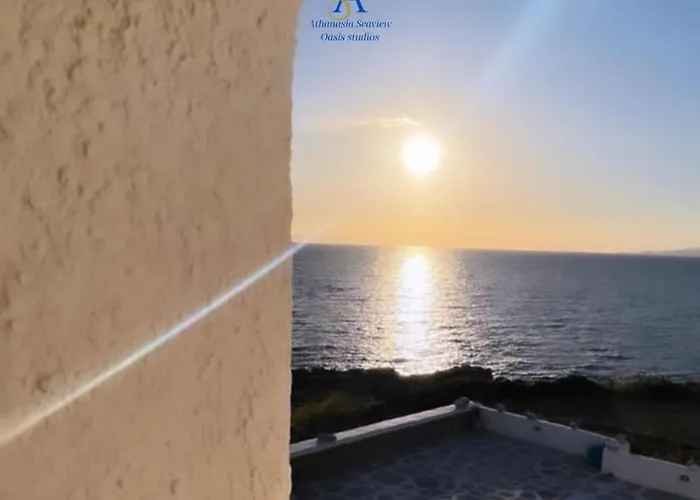 شقة Mykonos Athanasia Seaview Oasis By The Port