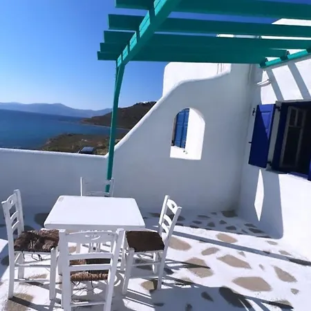 Mykonos Athanasia Seaview Oasis By The Port Apartamento