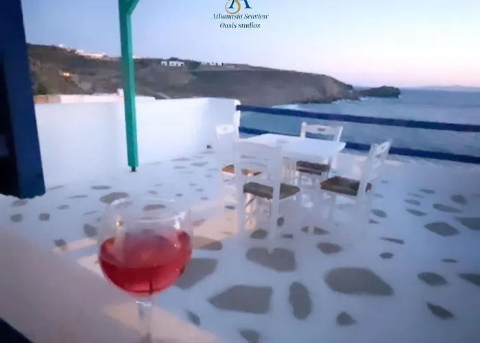 Mykonos Athanasia Seaview Oasis By The Port Διαμέρισμα